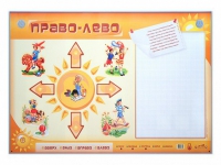 Электрифицированный стенд "Право, лево" с маркерными полями - «globural.ru» - Тихорецк