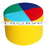 Пуфик "4-х цветик" (ВИК) - «globural.ru» - Тихорецк