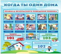 Стенд "Когда ты один дома" - «globural.ru» - Тихорецк