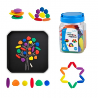 Радужные камешки. Набор для индивидуальной работы. - «globural.ru» - Тихорецк