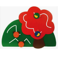 Настенный развивающий модуль "Яблонька" - «globural.ru» - Тихорецк