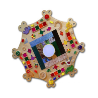 Тактильный диск с декоративными элементами (вариант 1) - «globural.ru» - Тихорецк