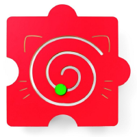 Настенная игровая панель "Кошка" - «globural.ru» - Тихорецк