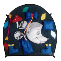 Игровое тактильное панно "Ежик" - «globural.ru» - Тихорецк