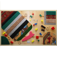 Тактильная панель с декоративными элементами «Материалы» - «globural.ru» - Тихорецк