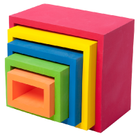 Конструктор мягкий 5 блоков - «globural.ru» - Тихорецк