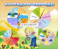 Стенд "Календарь природы" (вариант 1) - «globural.ru» - Тихорецк