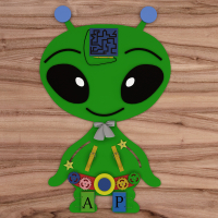 Бизиборд "Разумный пришелец" - «globural.ru» - Тихорецк