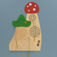 Бизиборд "Развитие руки к письму-1" - «globural.ru» - Тихорецк