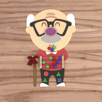 Бизиборд "Дорогой дедушка" - «globural.ru» - Тихорецк