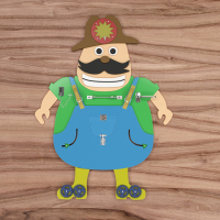 Бизиборд "Умелый садовник" - «globural.ru» - Тихорецк