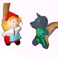 Шагающие настольные куклы и мини- театр перчаточный. Высота кукол 10 см. - «globural.ru» - Тихорецк