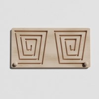 Такт-панель "Лабиринт-трапеция №5" - «globural.ru» - Тихорецк