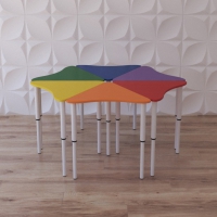 Стол растущий на регулируемых ножках «Лети лепесток» - «globural.ru» - Тихорецк