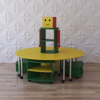 Модульный стеллаж "Весёлый робот" - «globural.ru» - Тихорецк