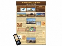 Интерактивный стенд "История исламской культуры" адаптивный, с сенсорным пультом управления и планшетом со шрифтом Брайля (основы духовно-нравственной культуры народов России) - «globural.ru» - Тихорецк