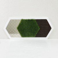 Декоративная тактильная панель 3в1 - «Сталь, Трава, Колючки» - «globural.ru» - Тихорецк