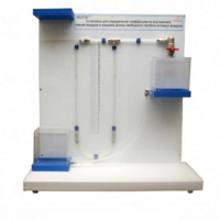 Установка для определения коэффициента внутреннего трения воздуха и средней длины свободного пробега молекул воздух - «globural.ru» - Тихорецк