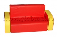 Диван с подлокотниками 120*40*50/25см (ВИК) - «globural.ru» - Тихорецк