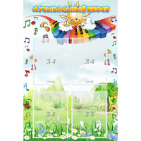 Стенд "Музыкальный киоск" с 4 карманами - «globural.ru» - Тихорецк