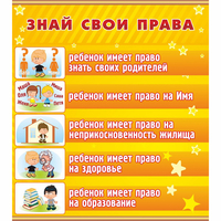 Стенд "Знай свои права" - «globural.ru» - Тихорецк
