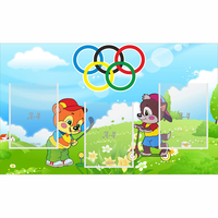 Стенд "Спортивный уголок" с 3 карманами - «globural.ru» - Тихорецк