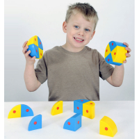 Набор Полидрон Магнитные блоки 3D "Сферы и цилиндры" - «globural.ru» - Тихорецк