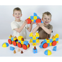 Набор Полидрон Магнитные блоки 3D Супер (комплект на группу, 68 деталей) - «globural.ru» - Тихорецк