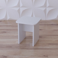 Табурет «Белый кубик» - «globural.ru» - Тихорецк