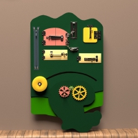 Бизиборд "Зелёная лапа" - «globural.ru» - Тихорецк