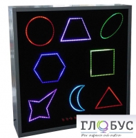 Интерактивная панель "Цветные фигуры-8" (вариант 3) - «globural.ru» - Тихорецк