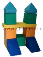 Мягкий модуль-конструктор "Городок" 1 (ВИК) - «globural.ru» - Тихорецк