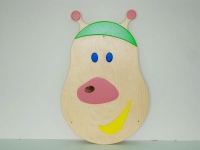 Тактильная панель "Голова гусеницы" - «globural.ru» - Тихорецк