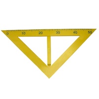 Угольник классный пластмассовый (45 и 45 градусов) - «globural.ru» - Тихорецк