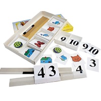 Счетная лесенка (ламинированная, с магнит. креплением) - «globural.ru» - Тихорецк