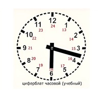 Часовой циферблат раздаточный - «globural.ru» - Тихорецк