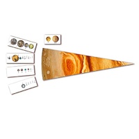 Модель-аппликация "Сравнительные размеры Солнца, планет и их спутников" - «globural.ru» - Тихорецк