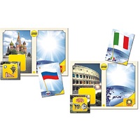 Настольно-печатная игра "Флаги стран мира 1. Европа" - «globural.ru» - Тихорецк