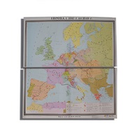 Учебная карта "Европа с 1815 - 1849 г.г." 1180*1070 мм (матовое, 2-стороннее лам.) - «globural.ru» - Тихорецк