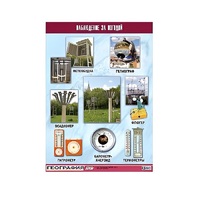 Таблица демонстрационная "Наблюдение за погодой" (винил 70х100) - «globural.ru» - Тихорецк