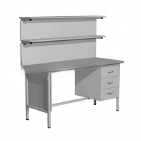 Стол лабораторный демонстрационный с надстройкой  - «globural.ru» - Тихорецк