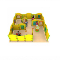 Квадратное игровое ограждение - «globural.ru» - Тихорецк