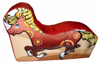 Напольная игрушка "Лошадка" с шелкографией (ВИК) - «globural.ru» - Тихорецк