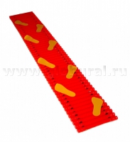 Дорожка массажная со следами(в чехле из кожи) - «globural.ru» - Тихорецк