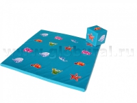 Игровой детский мат «Море» с кубиком (ВИК) - «globural.ru» - Тихорецк
