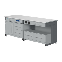 Стол лабораторный демонстрационный с электрическими розетками, автоматами аварийного отключения тока - «globural.ru» - Тихорецк