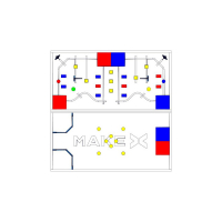 Соревновательное поле с элементами MakeX 2019 City Guardian Arena Expansion Kit for Blue Planet - «globural.ru» - Тихорецк