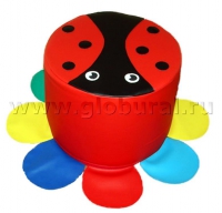 Пуфик «Божья коровка» (ВИК) - «globural.ru» - Тихорецк