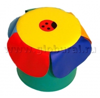 Пуфик «Ромашка» (ВИК) - «globural.ru» - Тихорецк