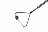 Зонд массажный для миогимнастики с бусинкой на толстой ручке с накаткой (Автор Томилина С.М.) - «globural.ru» - Тихорецк